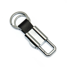 China High Quality Customized Portable Assorted Metal Key Chain with Leather Accessory